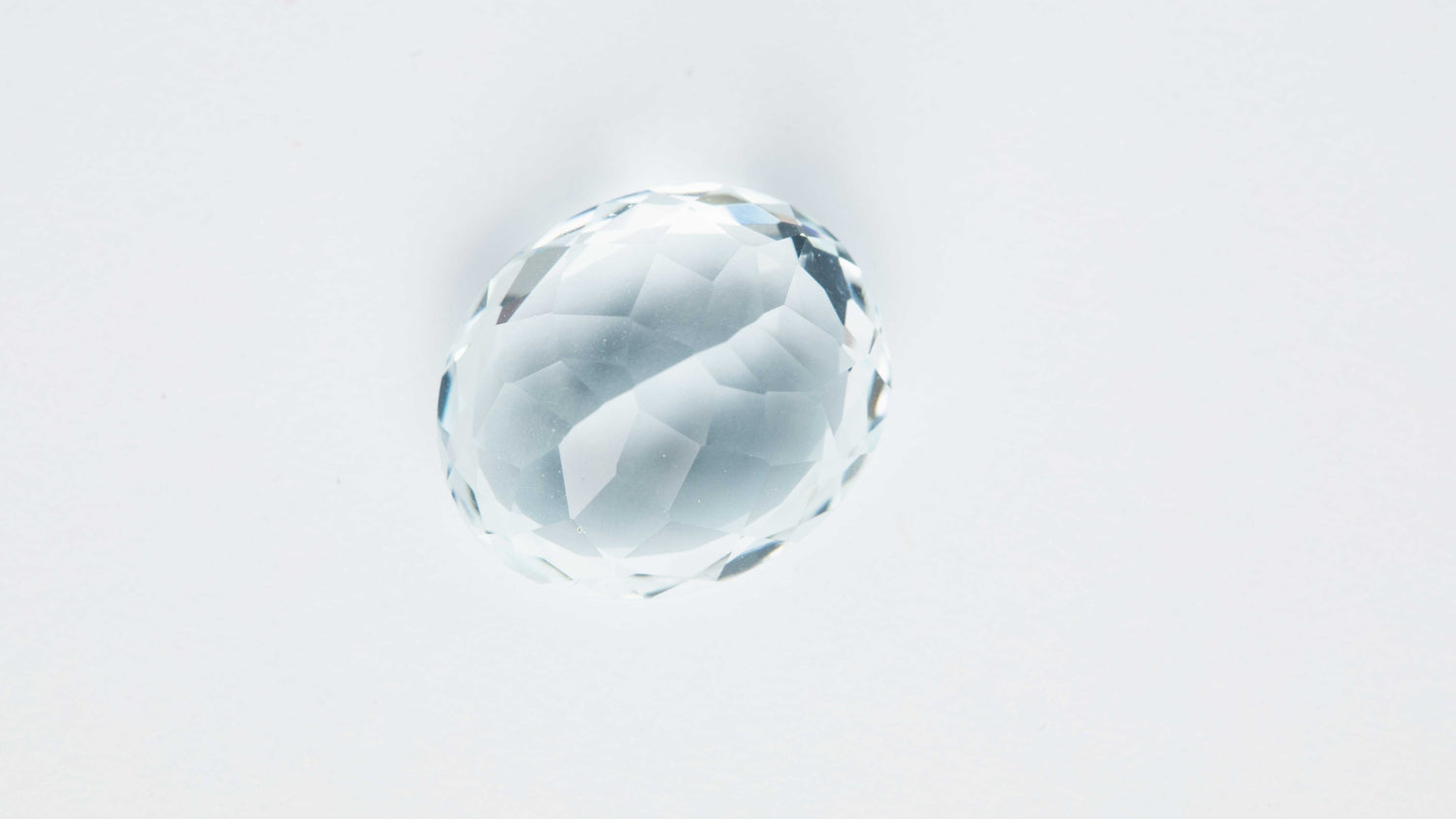 Aquamarin Goshenit-Weiß 5,34 ct.
