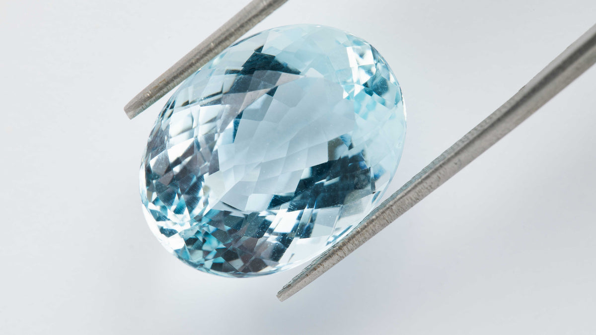 Aquamarin 13,37 ct.