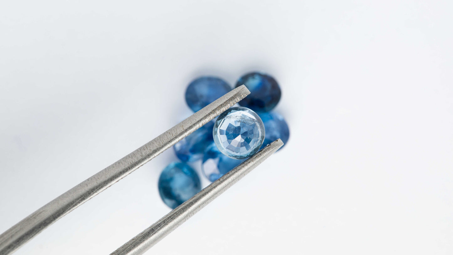Saphir 2,1 cts. Parcel 7 Stück