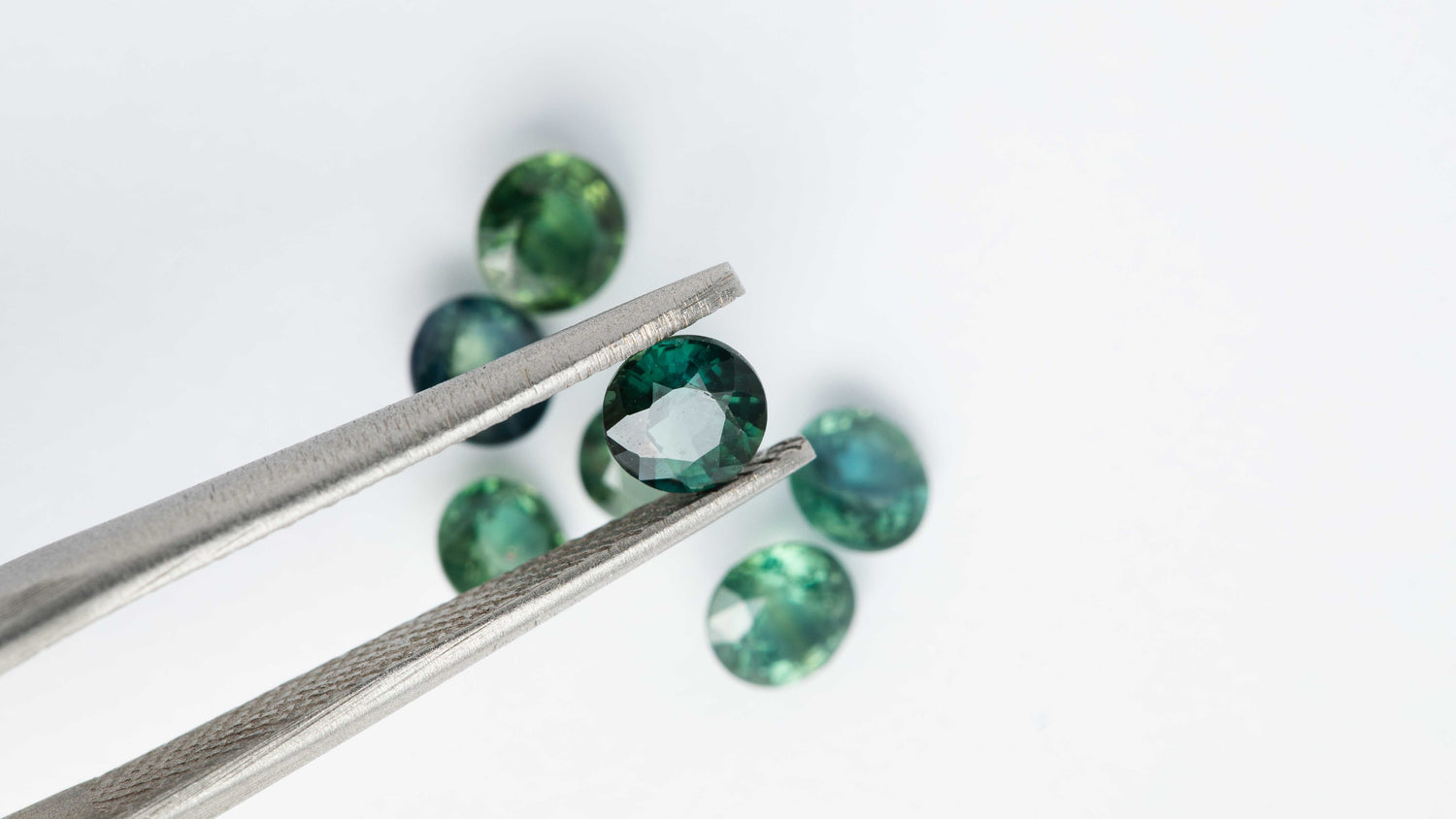 Saphir 2,1 cts. Parcel 7 Stück